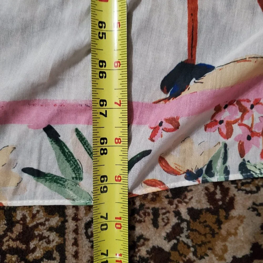 H&M Floral Blanket Scarf Wrap Rectangle 69 x 47
